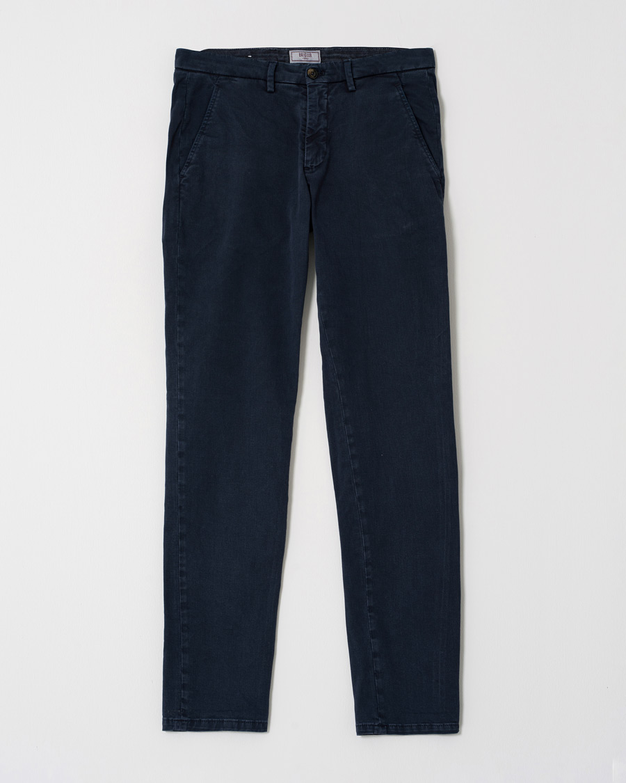 Herren | Hosen | Pre-owned | Briglia 1949 Slim Fit Cotton Chinos Navy 44