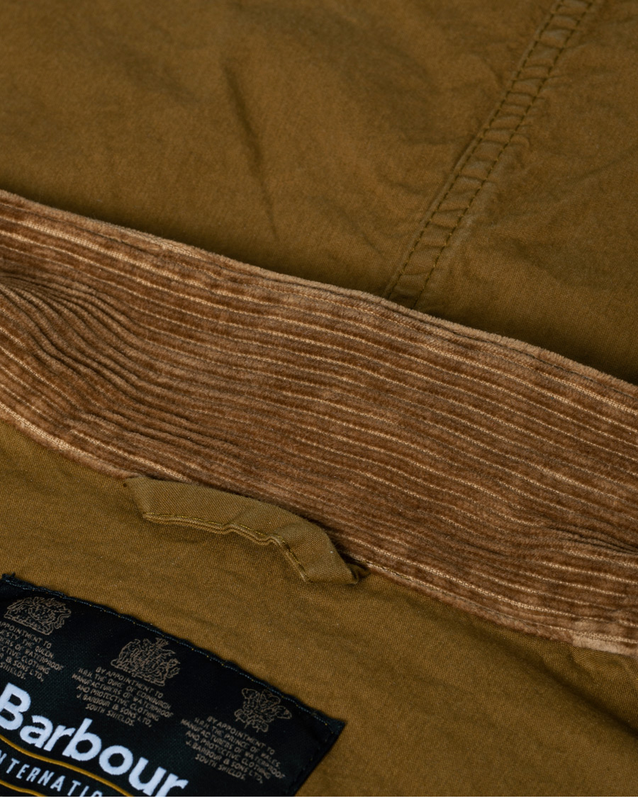 Herren | Jacken | Pre-owned | Barbour International Summer Wash Duke Casual Jacket Khaki Sand L