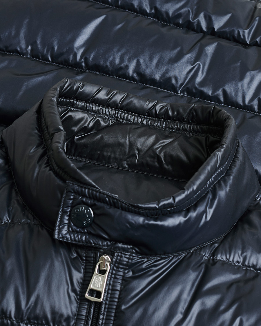 Herren | Moncler Gui Vest Navy | Pre-owned | Moncler Gui Vest Navy