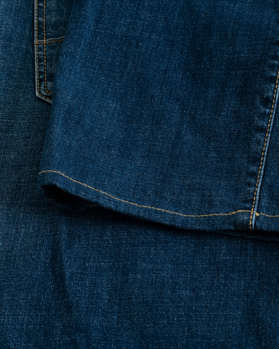 Herren | Jeans | Pre-owned | Jacob Cohën 688 Slim Fit Jeans Mid Blue