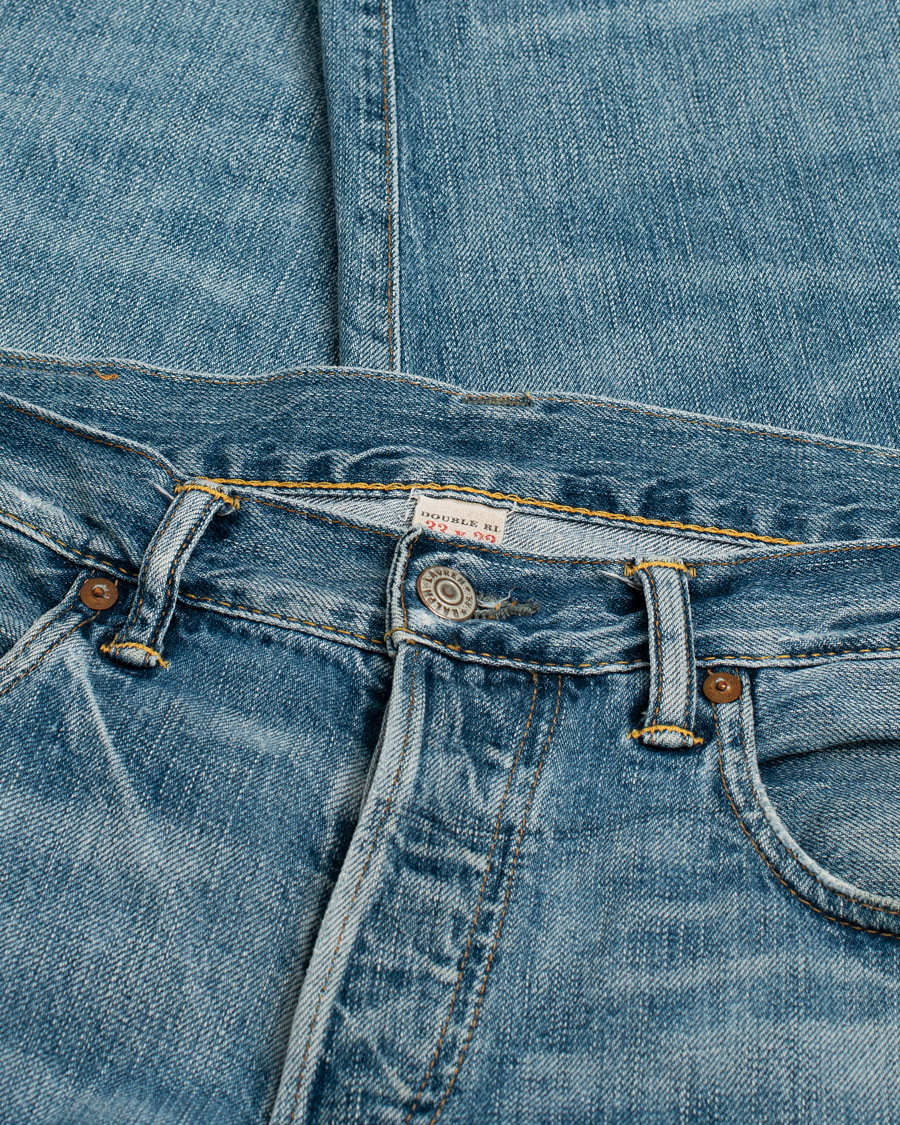 Herren | RRL Slim Fit 5-Pocket Denim Light Wash W33 | Pre-owned | RRL Slim Fit 5-Pocket Denim Light Wash W33