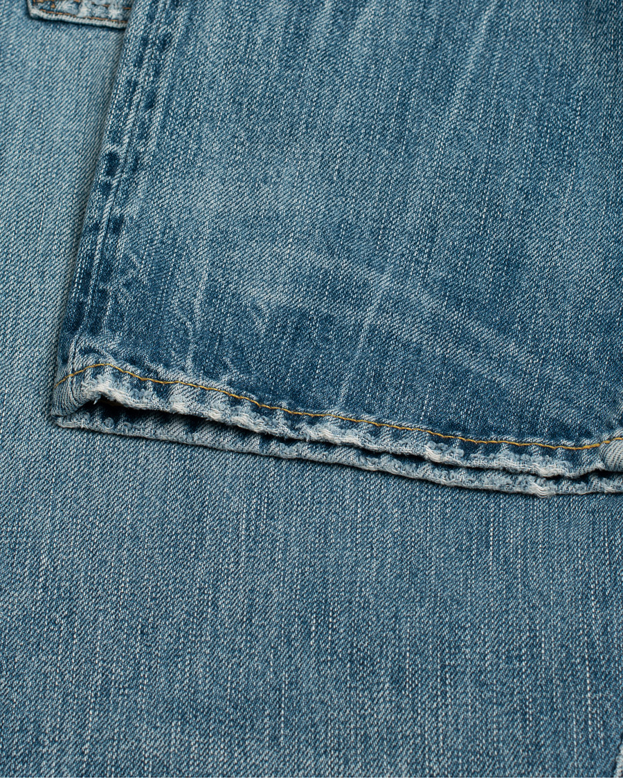 Herren | RRL Slim Fit 5-Pocket Denim Light Wash W33 | Pre-owned | RRL Slim Fit 5-Pocket Denim Light Wash W33