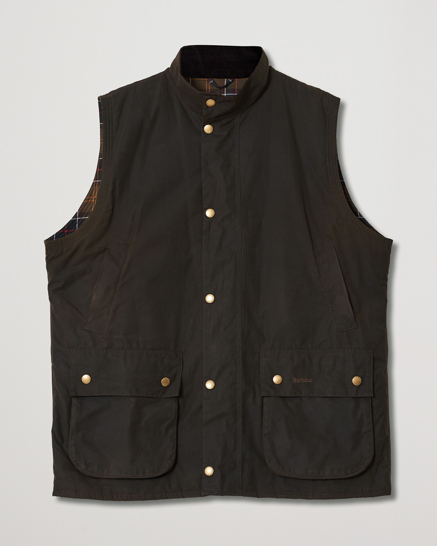 Herren | Jacken | Pre-owned | Barbour Lifestyle New Westmorland Waxed Vest Olive
