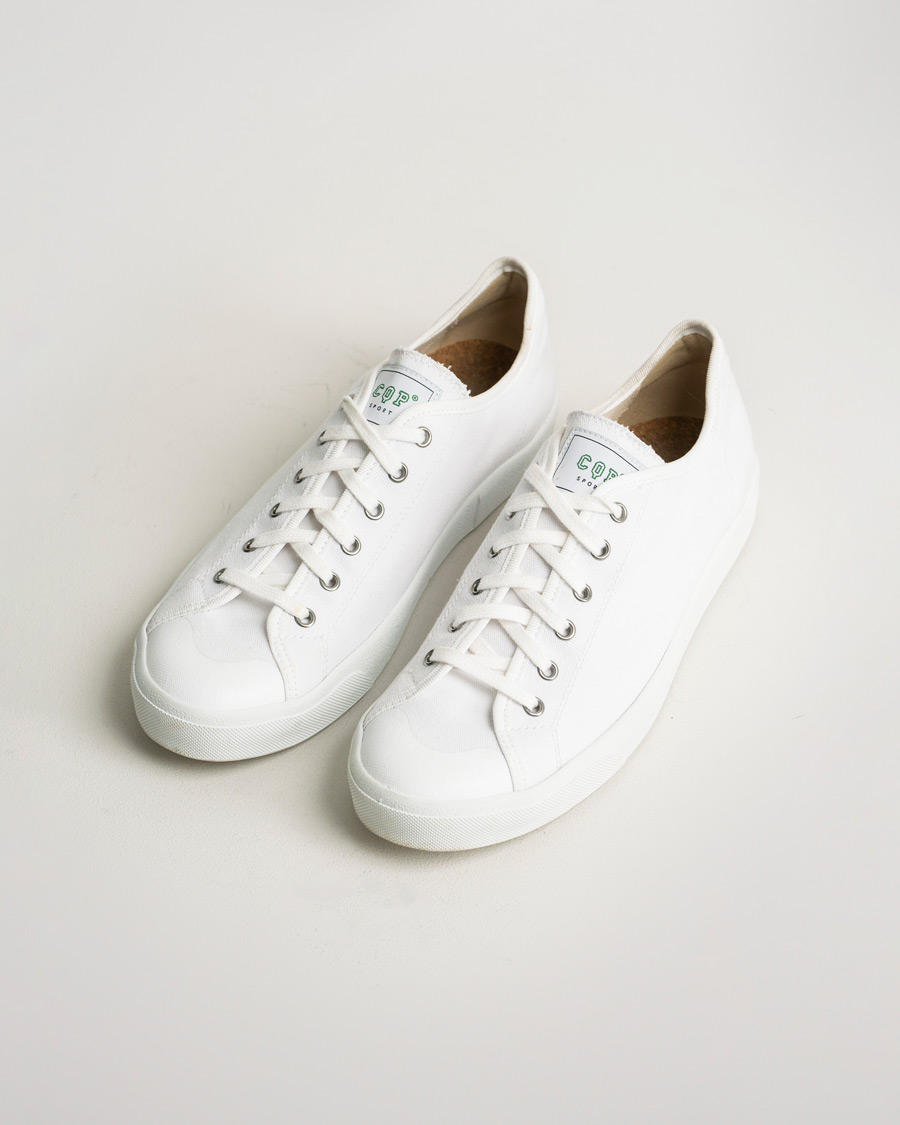 Herren | C.QP Clava Canvas Sneaker Great White | Pre-owned | C.QP Clava Canvas Sneaker Great White