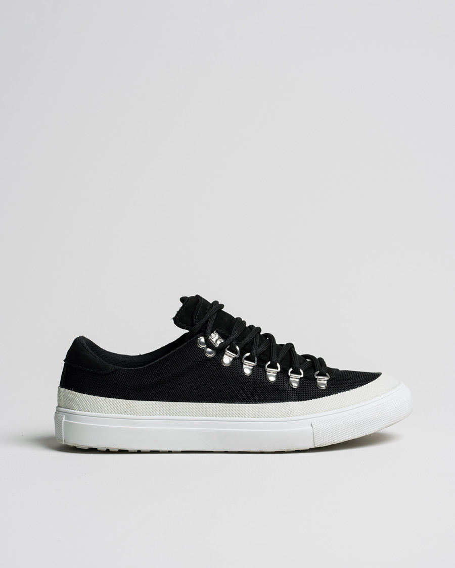 Herren | Diemme Marostica Low Sport Sneaker Black Nylon 40 | Pre-owned | Diemme Marostica Low Sport Sneaker Black Nylon 40