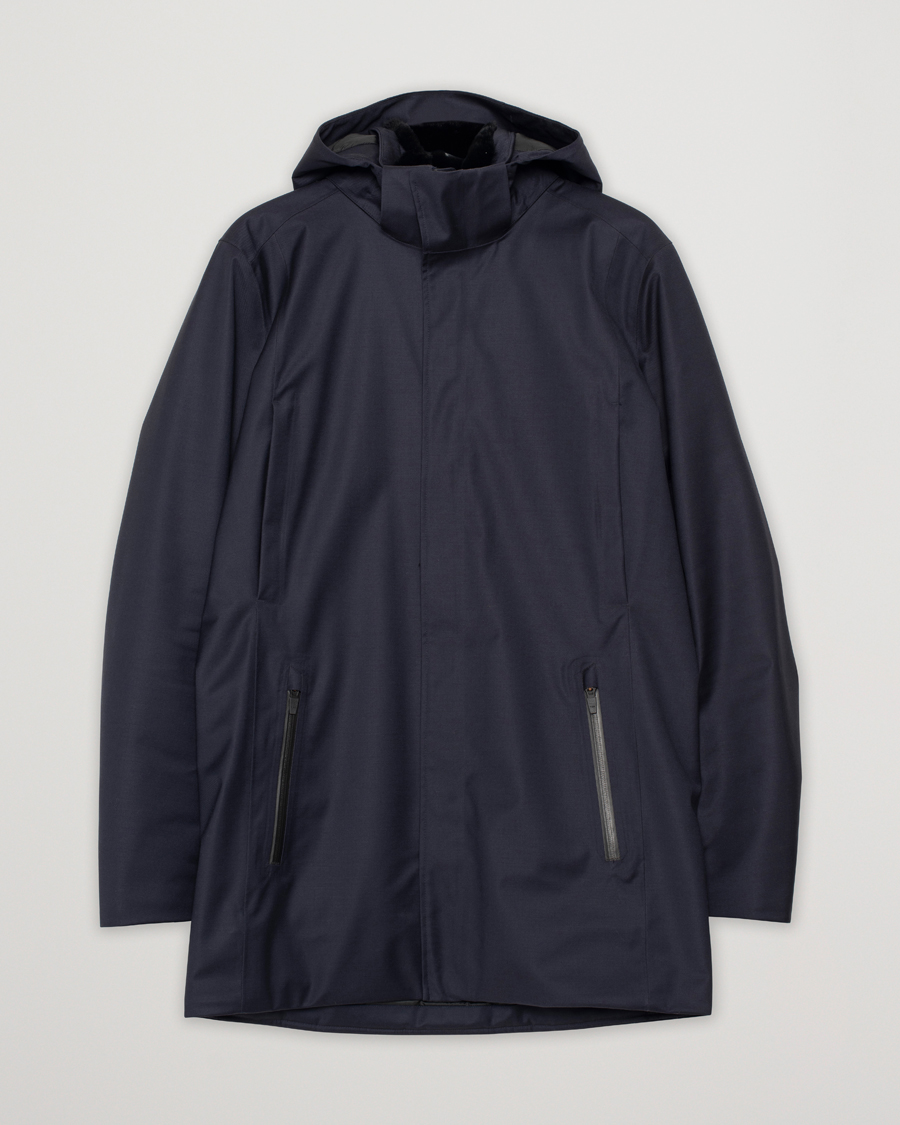 Herren | Jacken | Pre-owned | UBR Regulator Parka Savile Dark Navy Wool