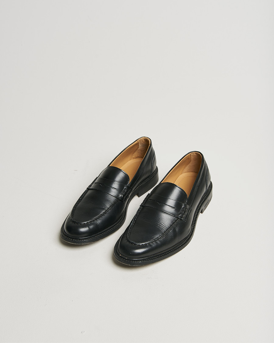 Herren | VINNY's Townee Penny Loafer Black | Pre-owned | VINNY's Townee Penny Loafer Black