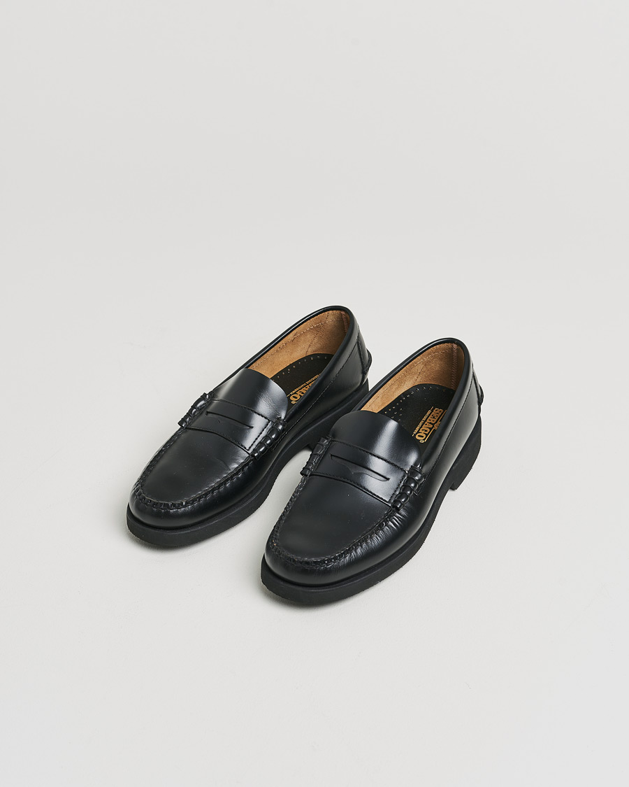 Herren | Sebago Dan Polaris Loafer Black | Pre-owned | Sebago Dan Polaris Loafer Black