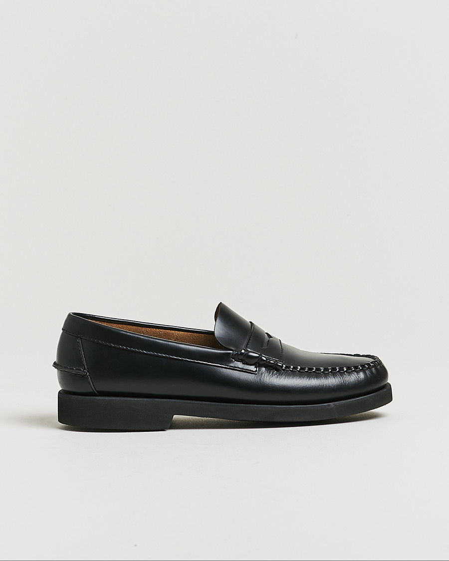Herren | Sebago Dan Polaris Loafer Black | Pre-owned | Sebago Dan Polaris Loafer Black