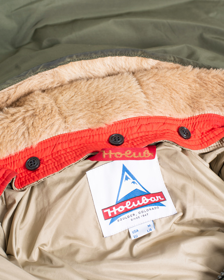 Herren | Jacken | Pre-owned | Holubar M289 Boulder Cotton Parka Military Olive