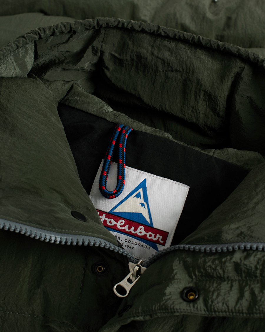 Herren | Holubar M103 Deep Powder Puffer Jacket Military Olive | Pre-owned | Holubar M103 Deep Powder Puffer Jacket Military Olive