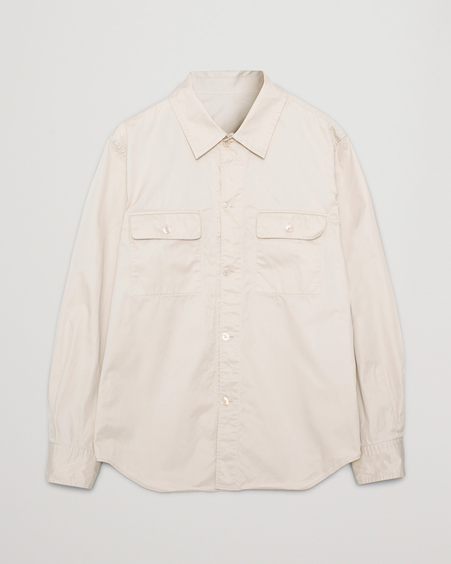 Herren | Hemden | Pre-owned | Filippa K Oscar Cotton Shirt Soft Beige
