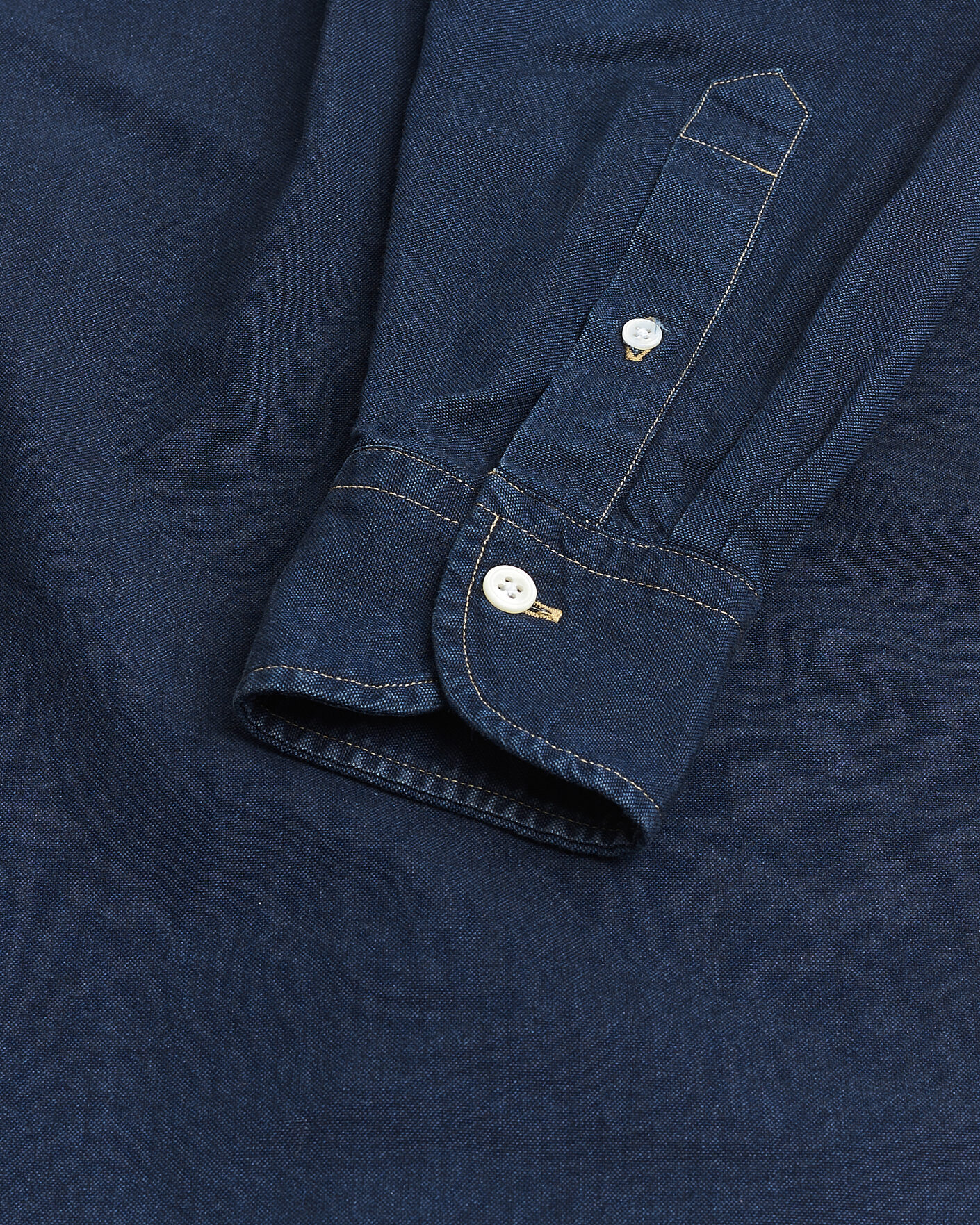 Herren | Pre-owned Hemden | Pre-owned | Drake's The American Flap B.O Oxford Shirt Navy 15,5(39 - M)
