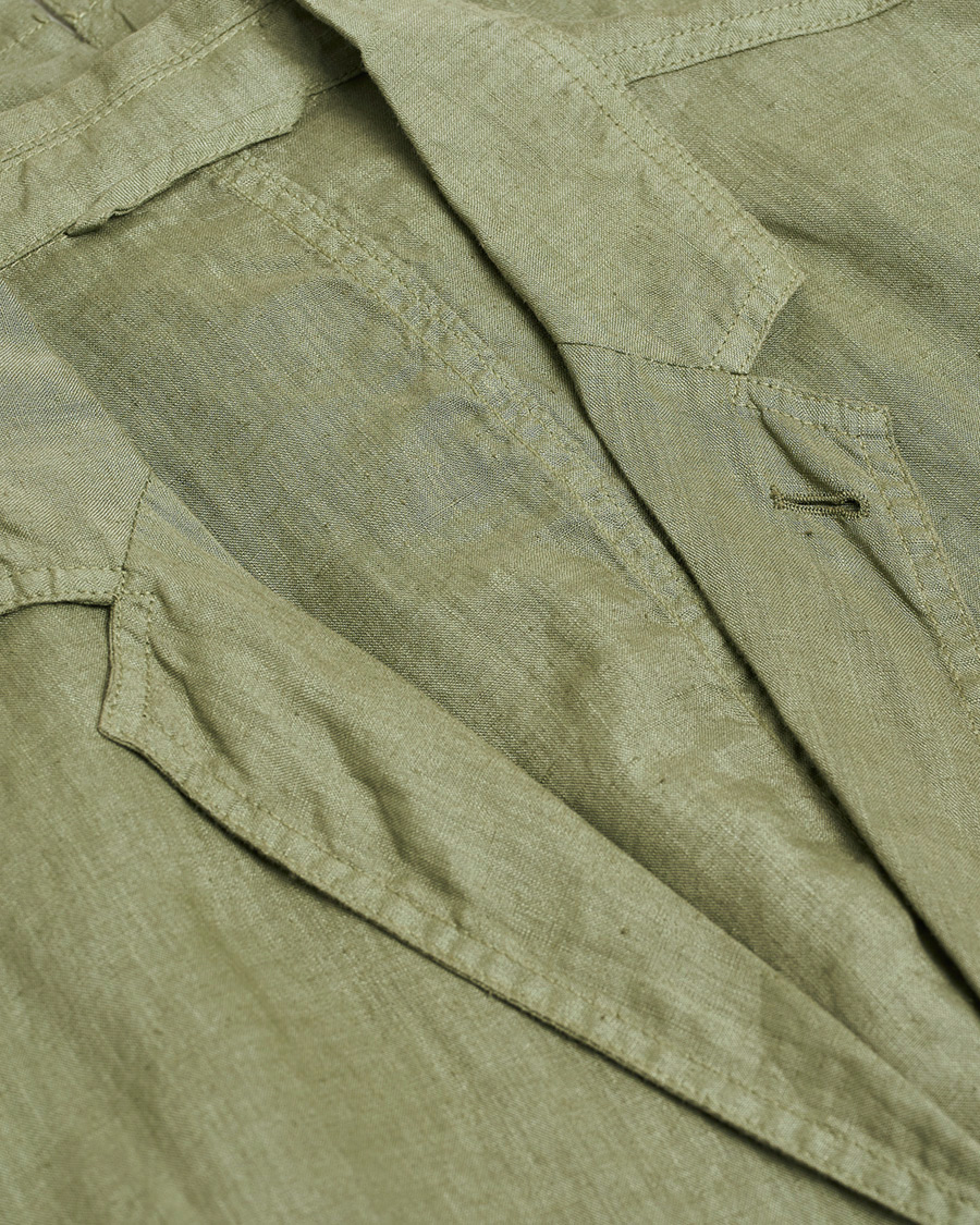 Herren | Sakkos | Pre-owned | Aspesi Samuraki Linen Blazer Military