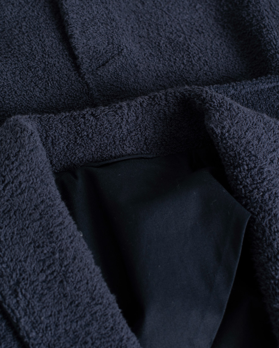 Herren | Pullover | Pre-owned | Orlebar Brown Darvill Cotton Terry Cardigan Ink