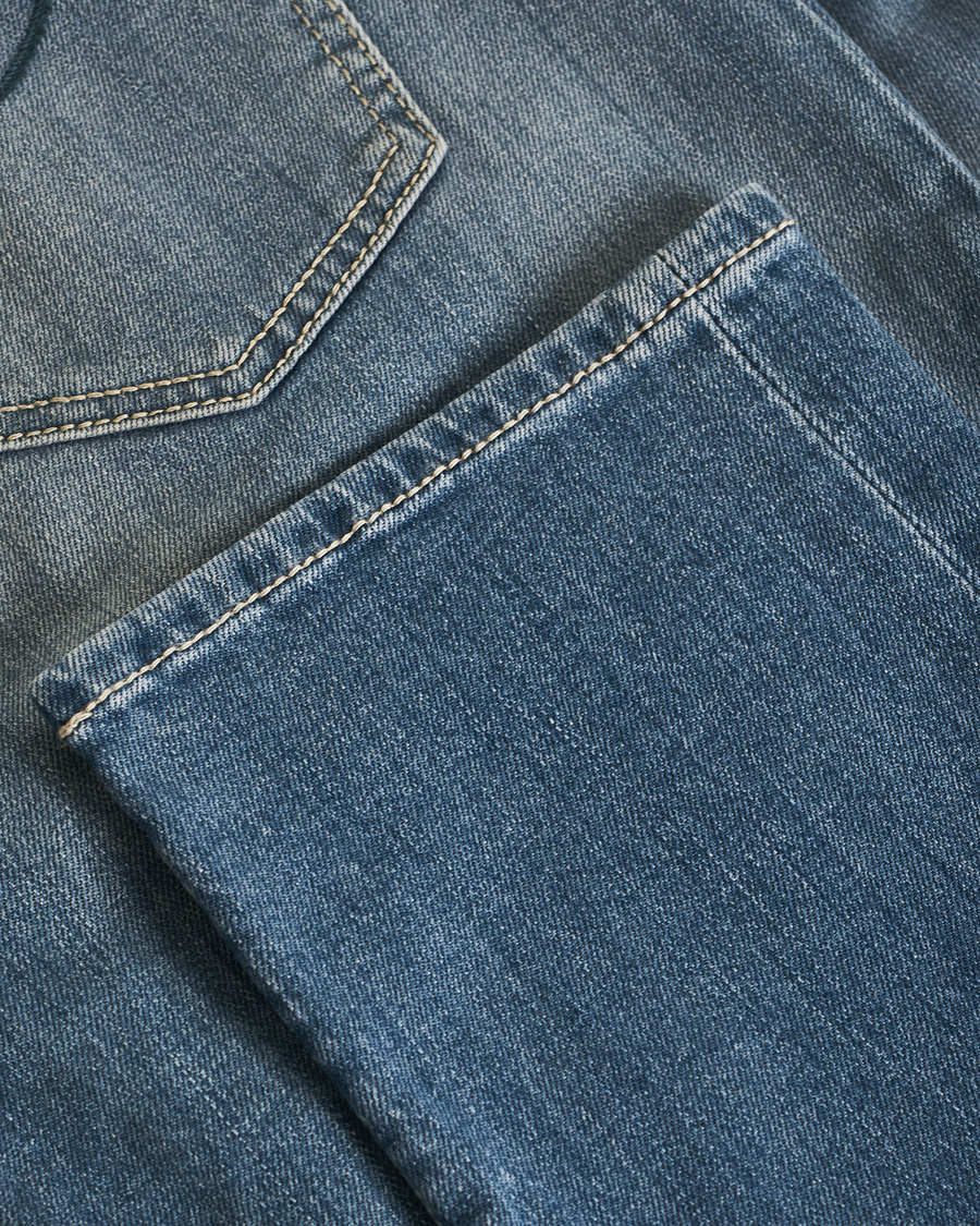 Herren | Jeans | Pre-owned | Jacob Cohën Nick 622 Slim Fit Stretch Jeans Light Blue W38