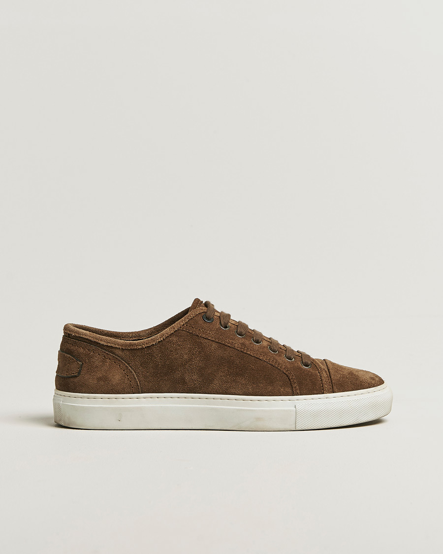 Herren | Brioni Casetta Suede Sneakers Brown | Pre-owned | Brioni Casetta Suede Sneakers Brown