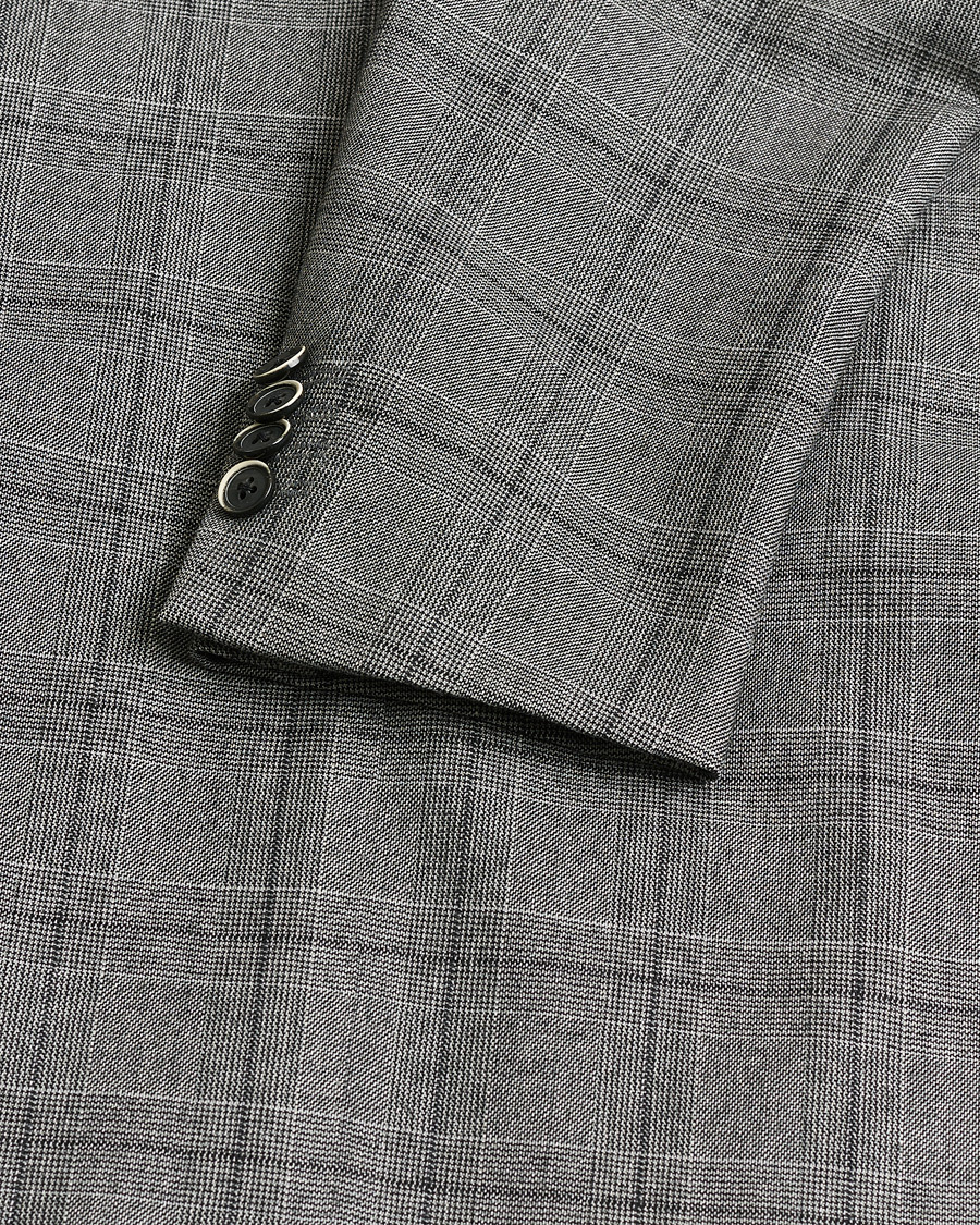 Herren | Pre-owned Anzüge | Pre-owned | Caruso Checked Wool Suit Grey 48