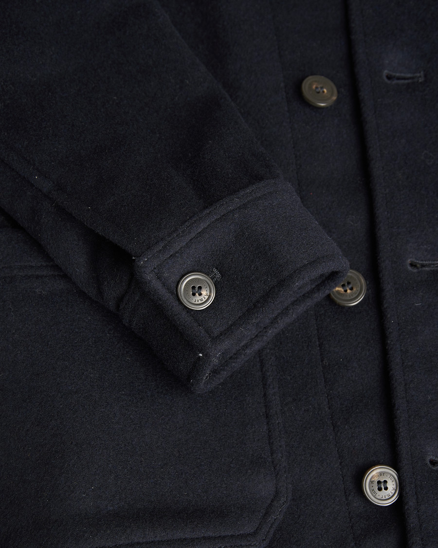 Herren | Jacken | Pre-owned | Armor-lux Veste Heriagte Wool Jacket Navy
