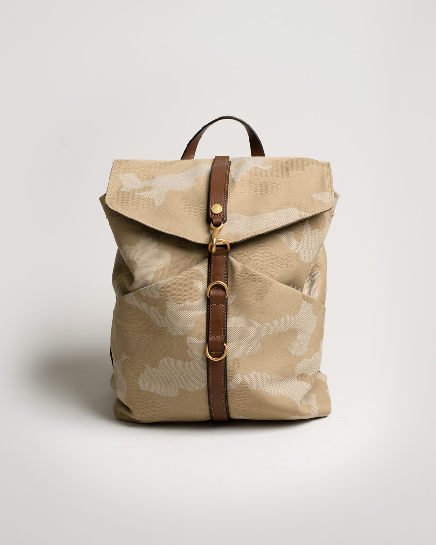 Herren | Mismo M/S Rucksack Shades off Dune/Cuoio | Pre-owned | Mismo M/S Rucksack Shades off Dune/Cuoio