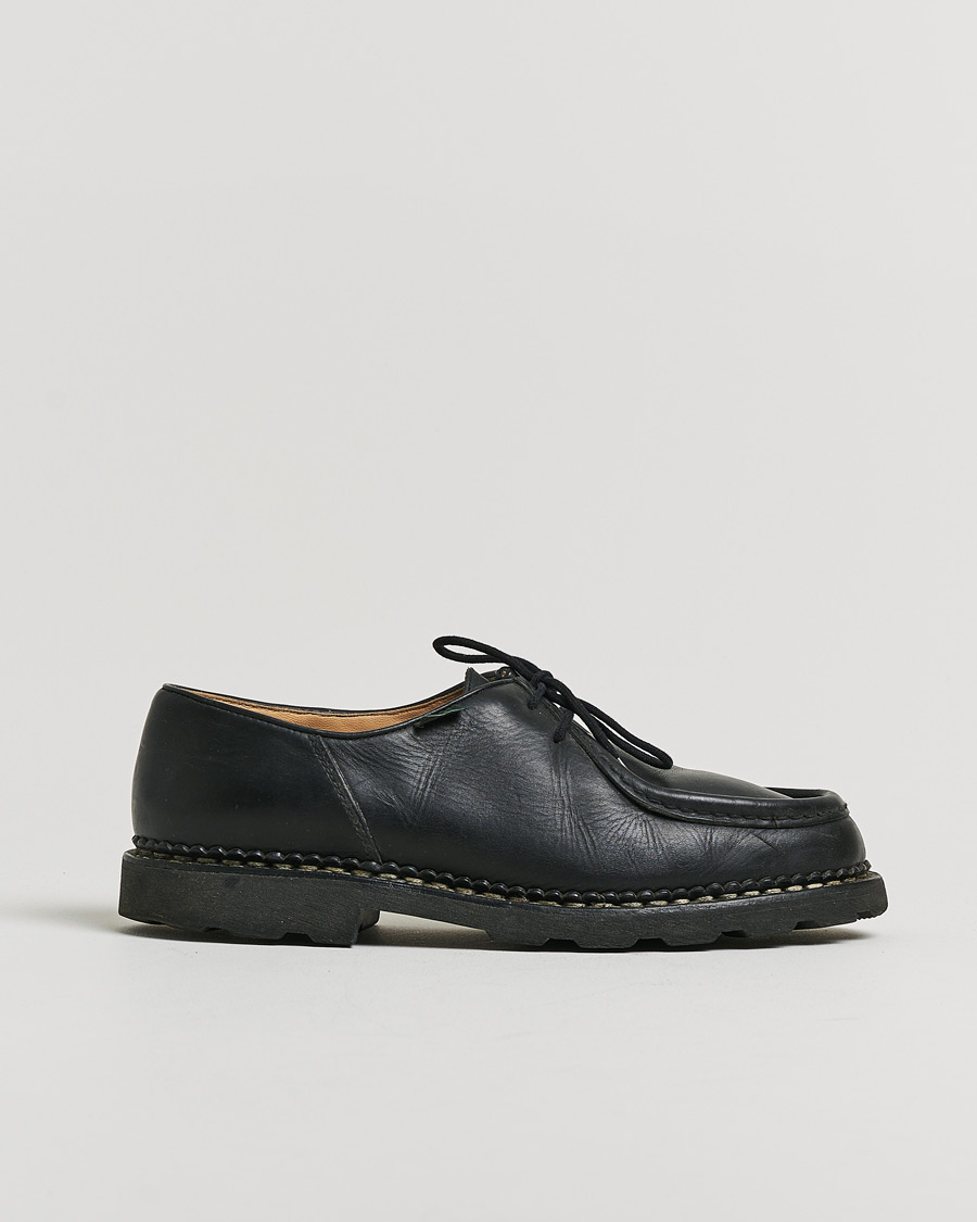 Herren | Pre-owned Rahmengenähte Schuhe | Pre-owned | Paraboot Michael Derby Black 43,5