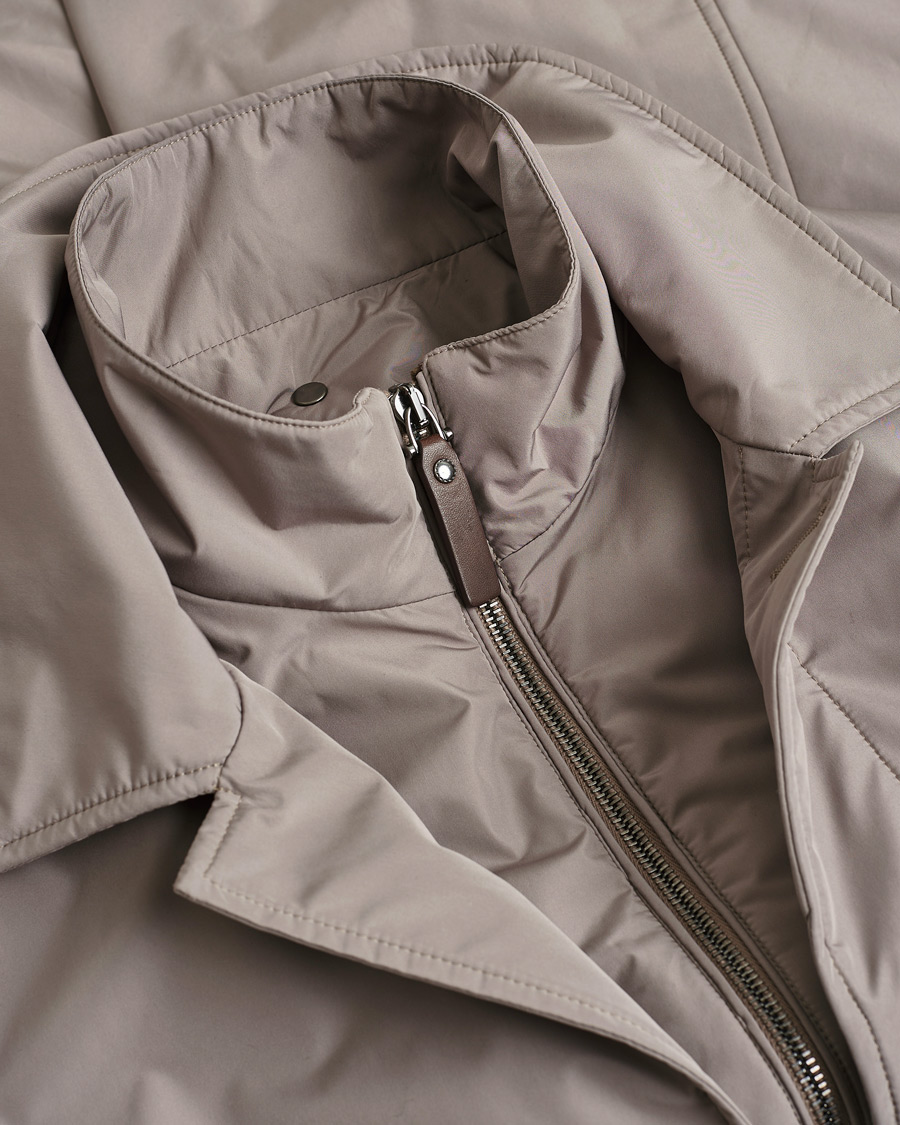 Herren | Pre-owned Jacken | Pre-owned | Canali Rain Protection Car Coat Sand 48