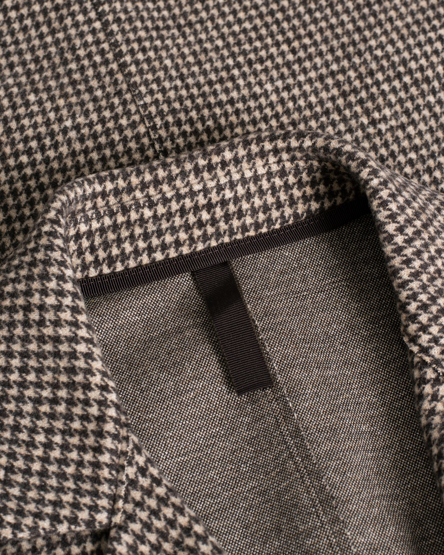Herren | Sakkos | Pre-owned | Harris Wharf London Dropped Shoulder Houndstooth Jacket Beige