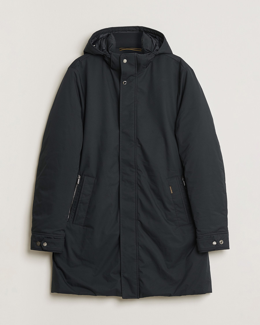 Herren | Pre-owned Jacken | Pre-owned | MooRER Vermont Waterproof Padded Parka Navy 52
