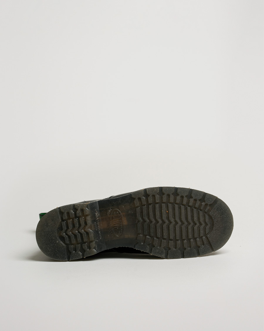 Herren | Solovair 8 Eye Derby Boot Black Shine | Pre-owned | Solovair 8 Eye Derby Boot Black Shine