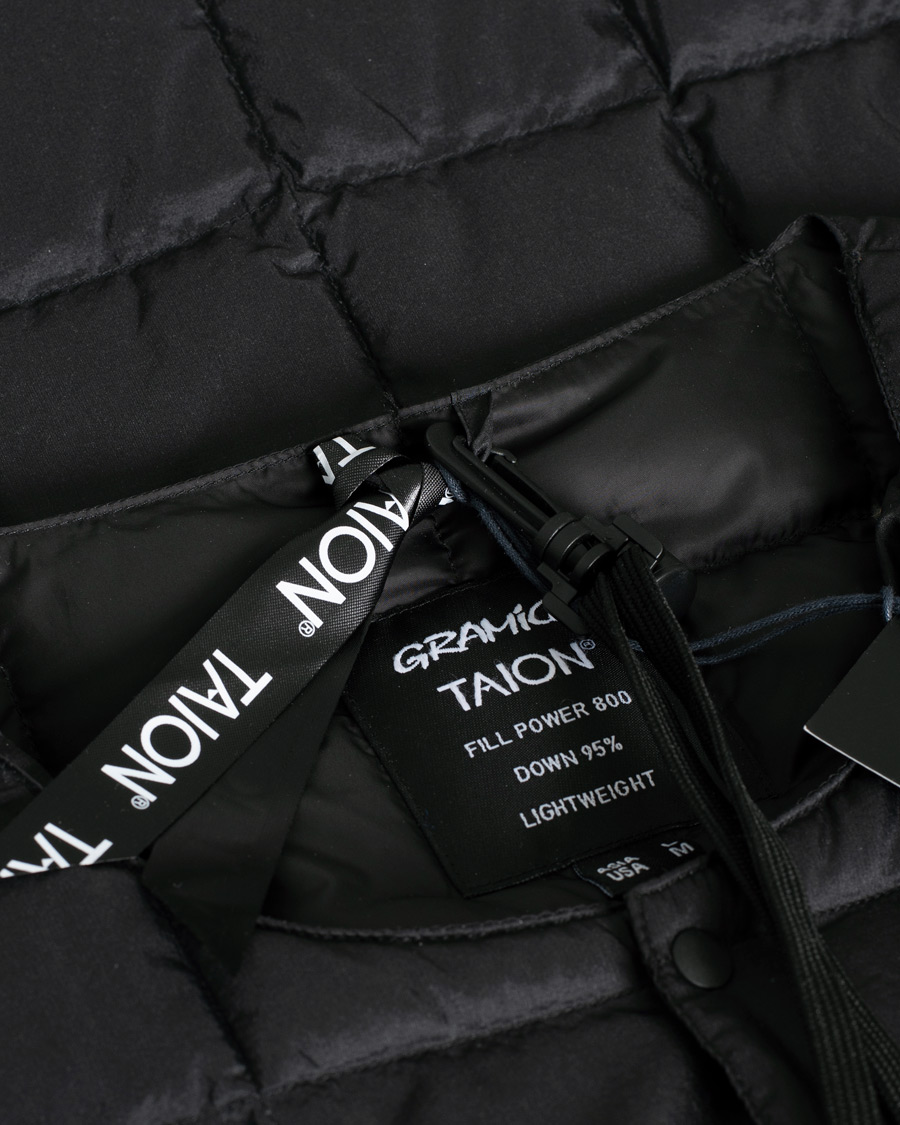 Herren | Gramicci Taion/Gramicci Inner Down Jacket Black | Pre-owned | Gramicci Taion/Gramicci Inner Down Jacket Black