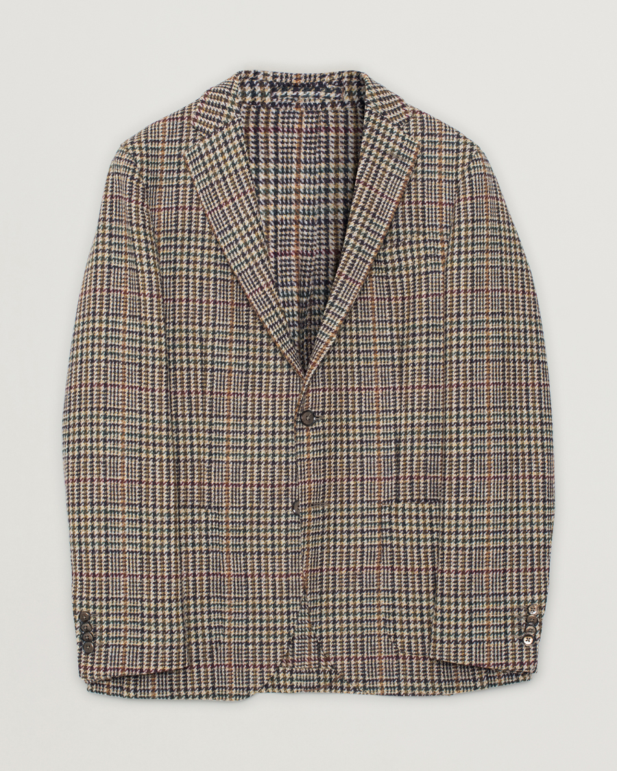 Herren | Sakkos | Pre-owned | L.B.M. 1911 Jack Houndstooth Wool Blazer Multi