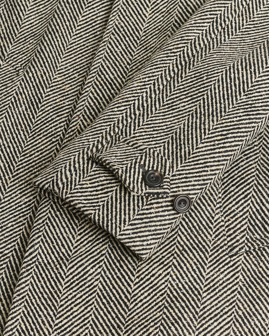 Herren | Pre-owned Jacken | Pre-owned | Private White V.C. Raglan Wool Coat Black & Cream 2 - XS