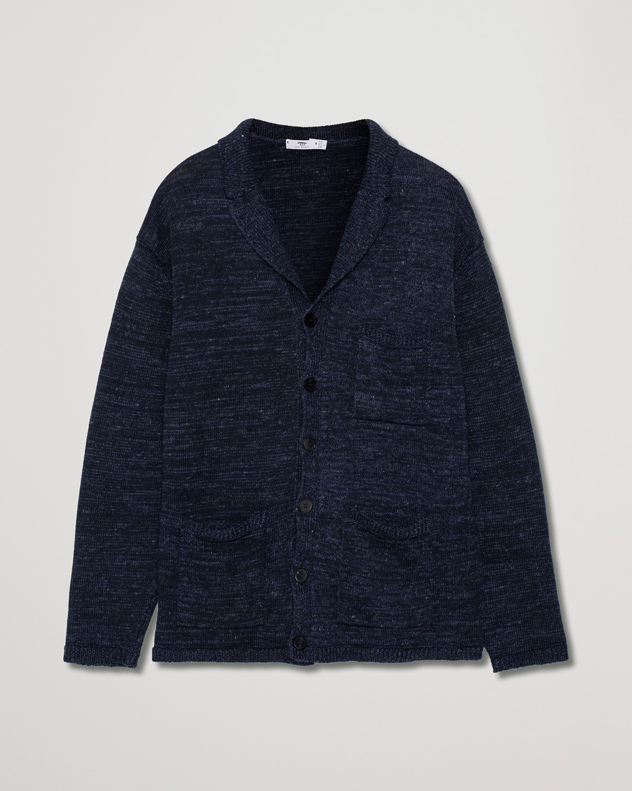 Herren | Pullover | Pre-owned | Inis Meáin Washed Linen Pub Jacket Seal