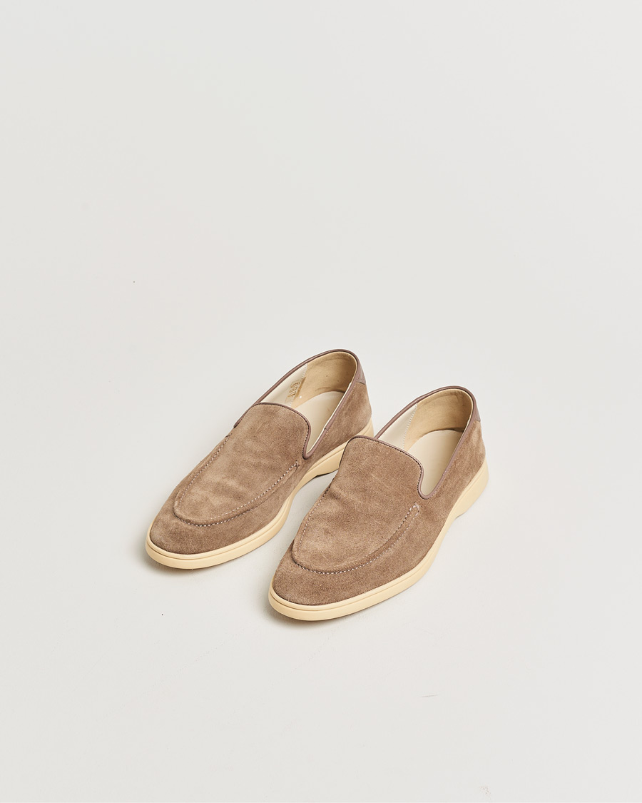 Herren | Pre-owned Schuhe | Pre-owned | CQP Debonair Suede Loafers Tabac 43
