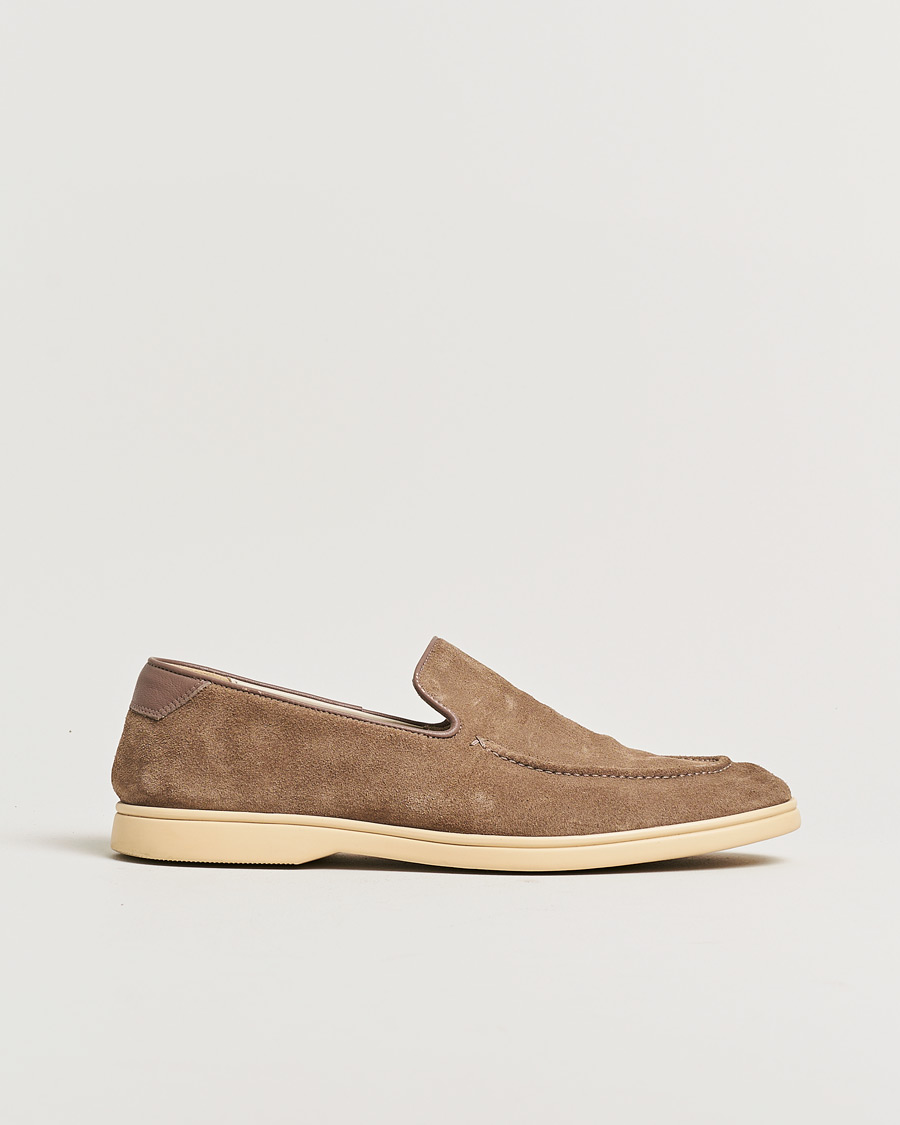Herren | Pre-owned Schuhe | Pre-owned | CQP Debonair Suede Loafers Tabac 43