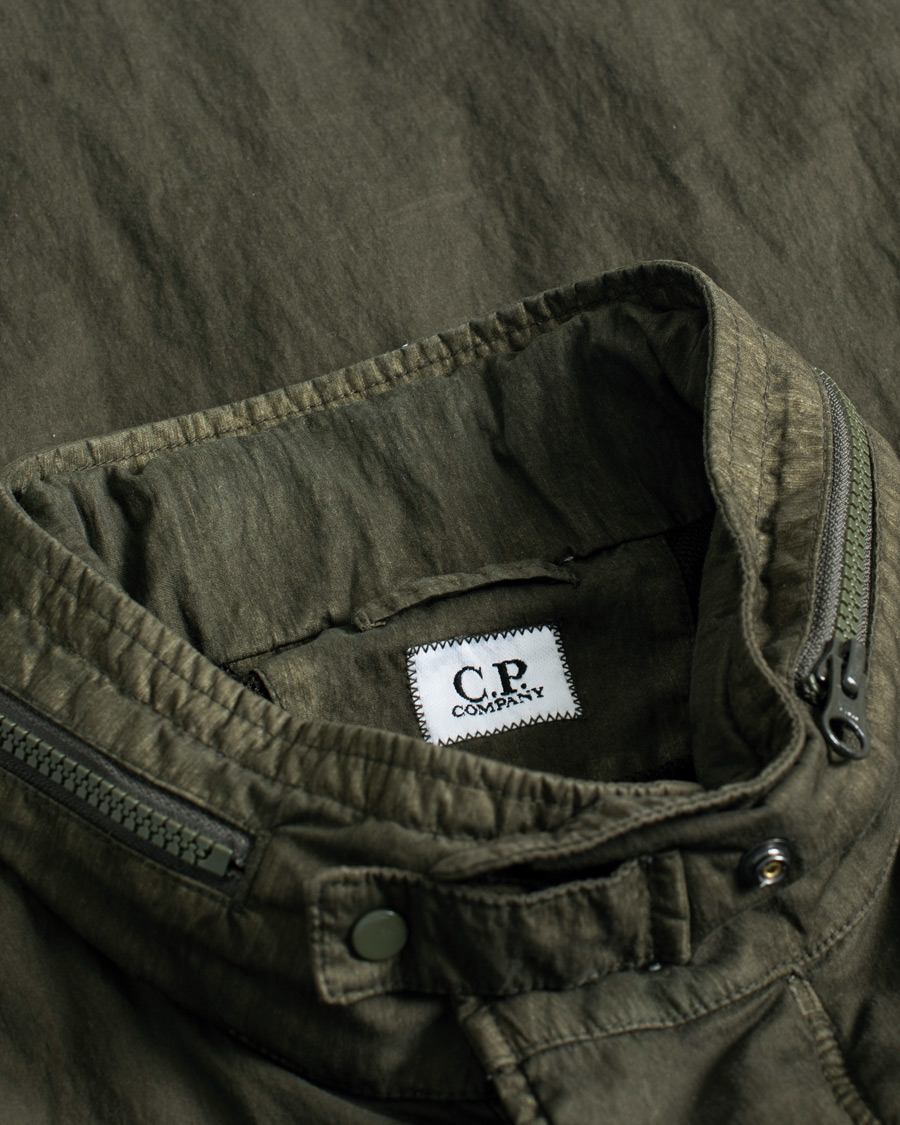 Herren | Jacken | Pre-owned | C.P. Company 50 Fili GUM Cotton Field Jacket Olive