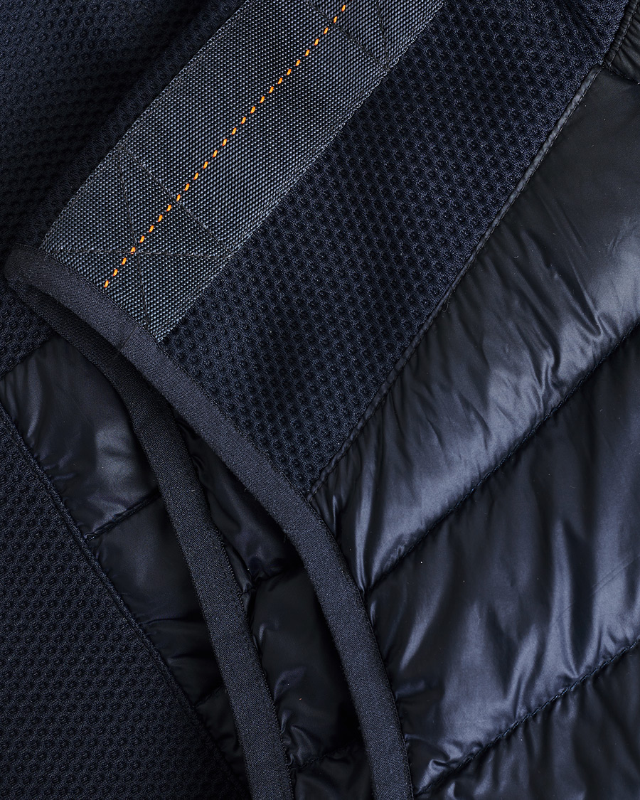 Herren | Parajumpers Zavier Hybrid Vest Navy | Pre-owned | Parajumpers Zavier Hybrid Vest Navy