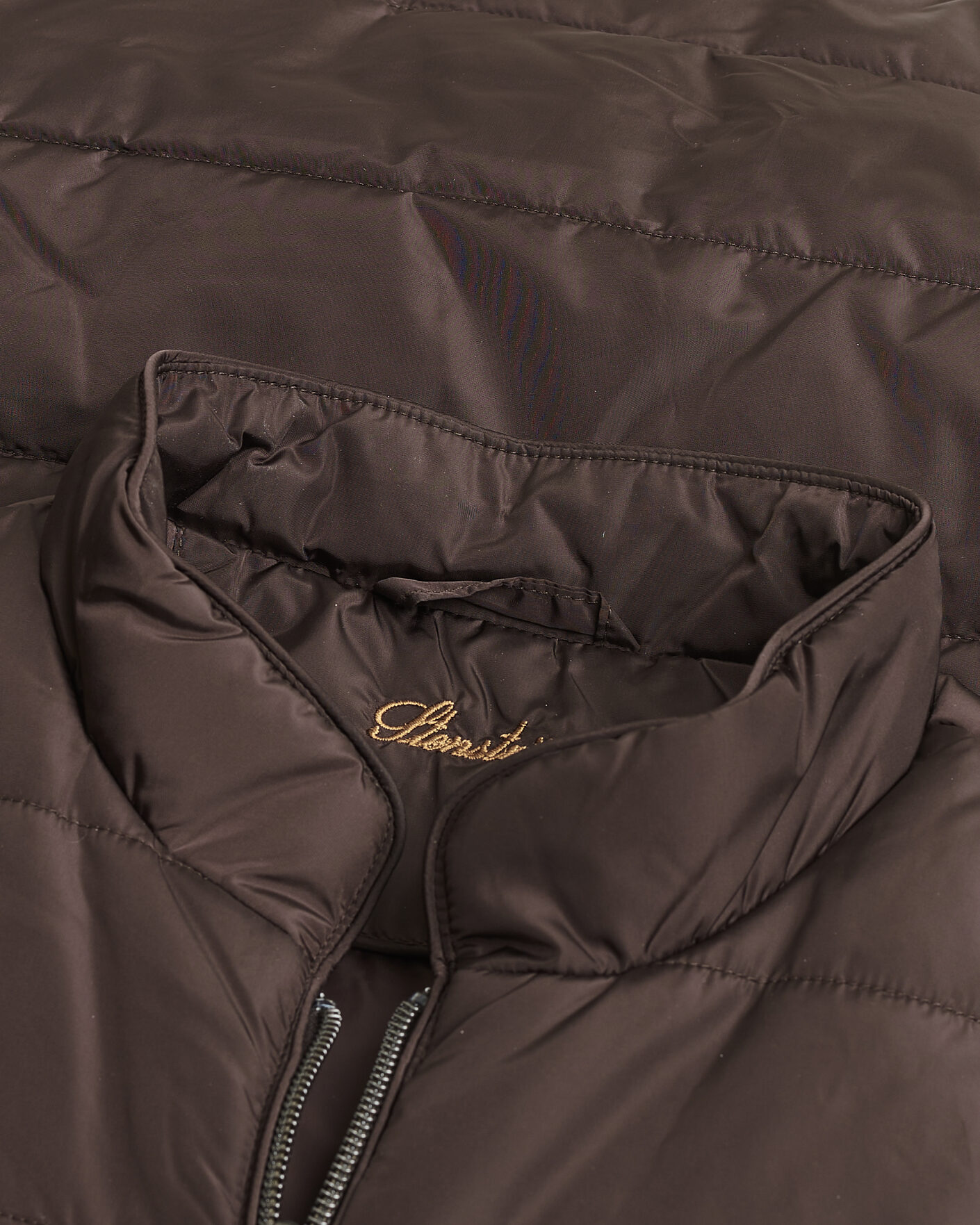 Herren | Pre-owned Jacken | Pre-owned | Stenströms Padded Nylon Vest Brown M