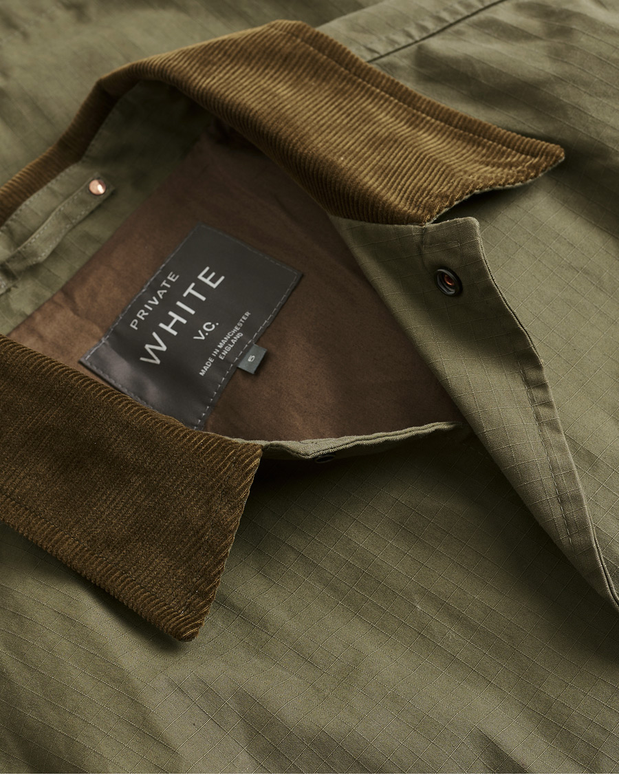 Herren | Pre-owned Jacken | Pre-owned | Private White V.C. Ripstop Cotton Jacket Green 5 - L