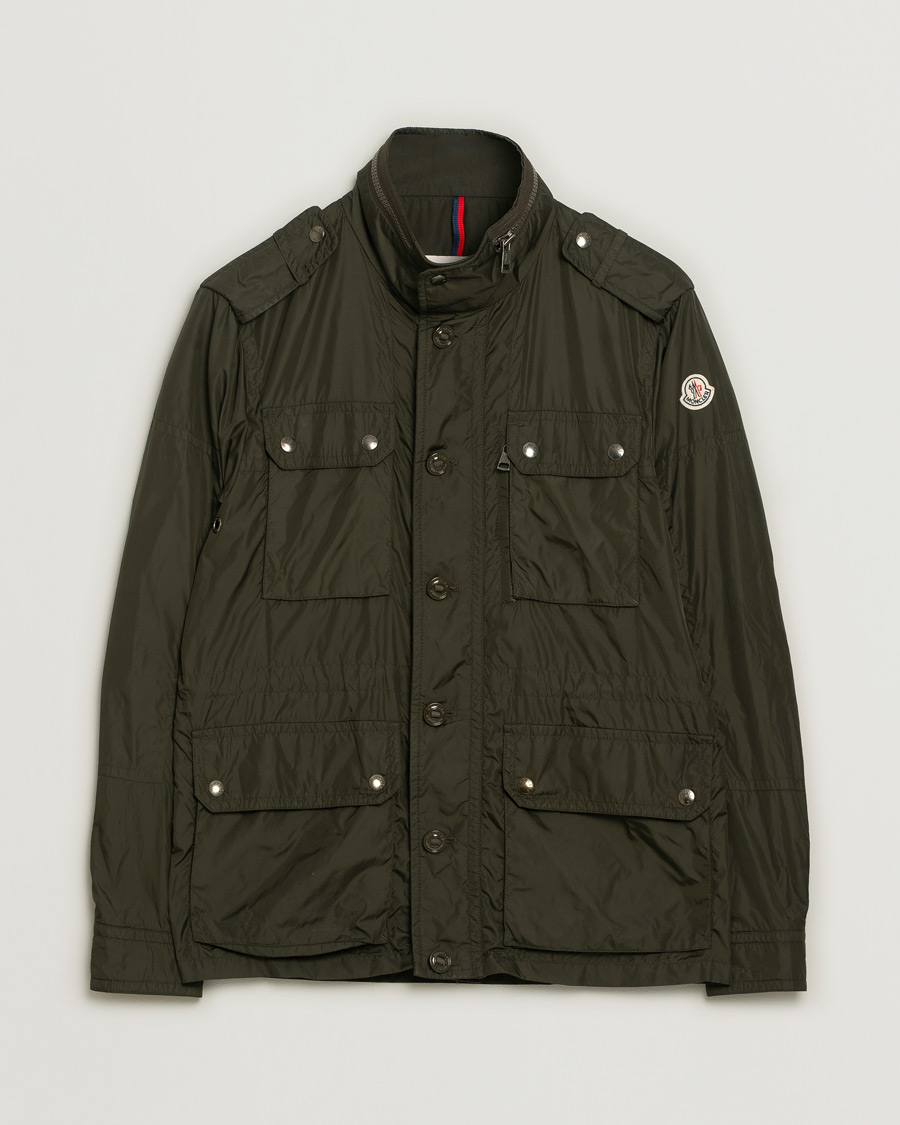 Herren | Jacken | Pre-owned | Moncler Cristian Field Jacket Green 2 - M