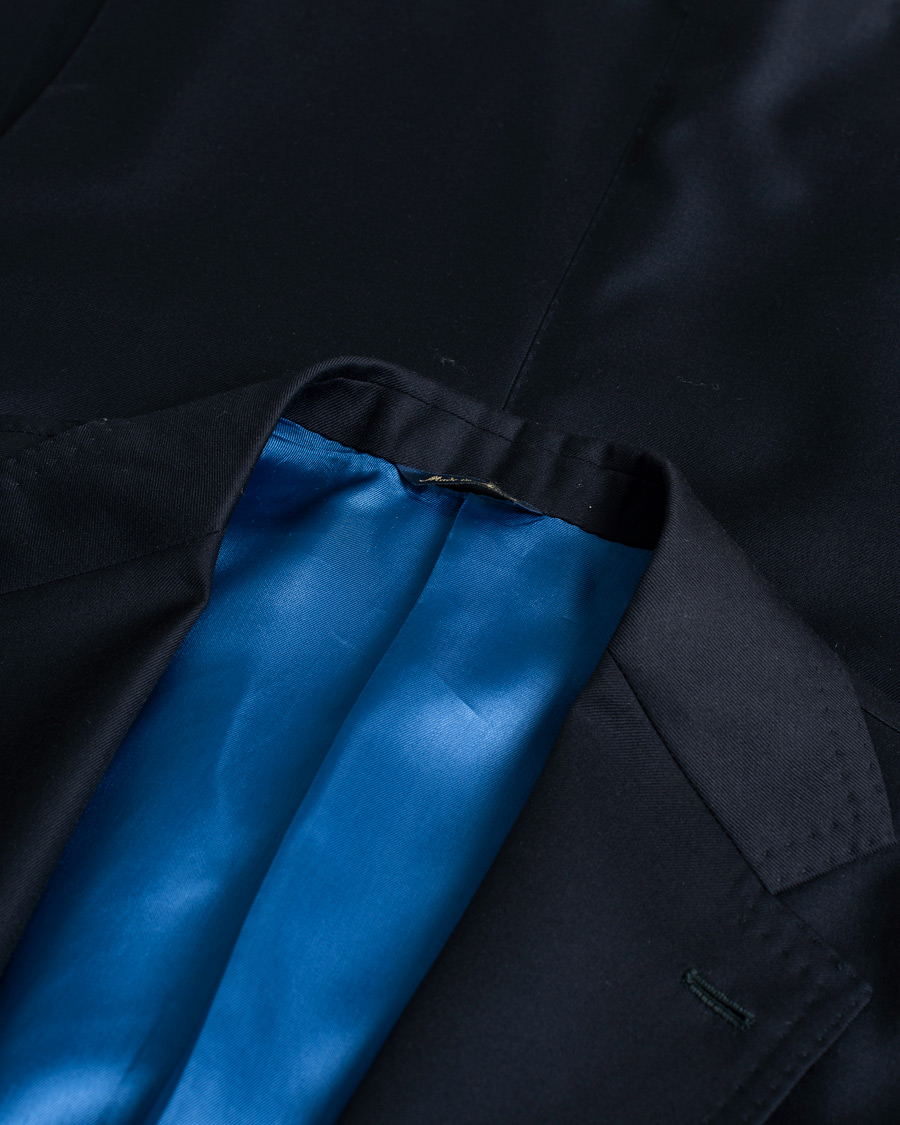 Herren | Pre-owned Sakkos | Pre-owned | Gabo Naopli Navy Wool Blazer 52