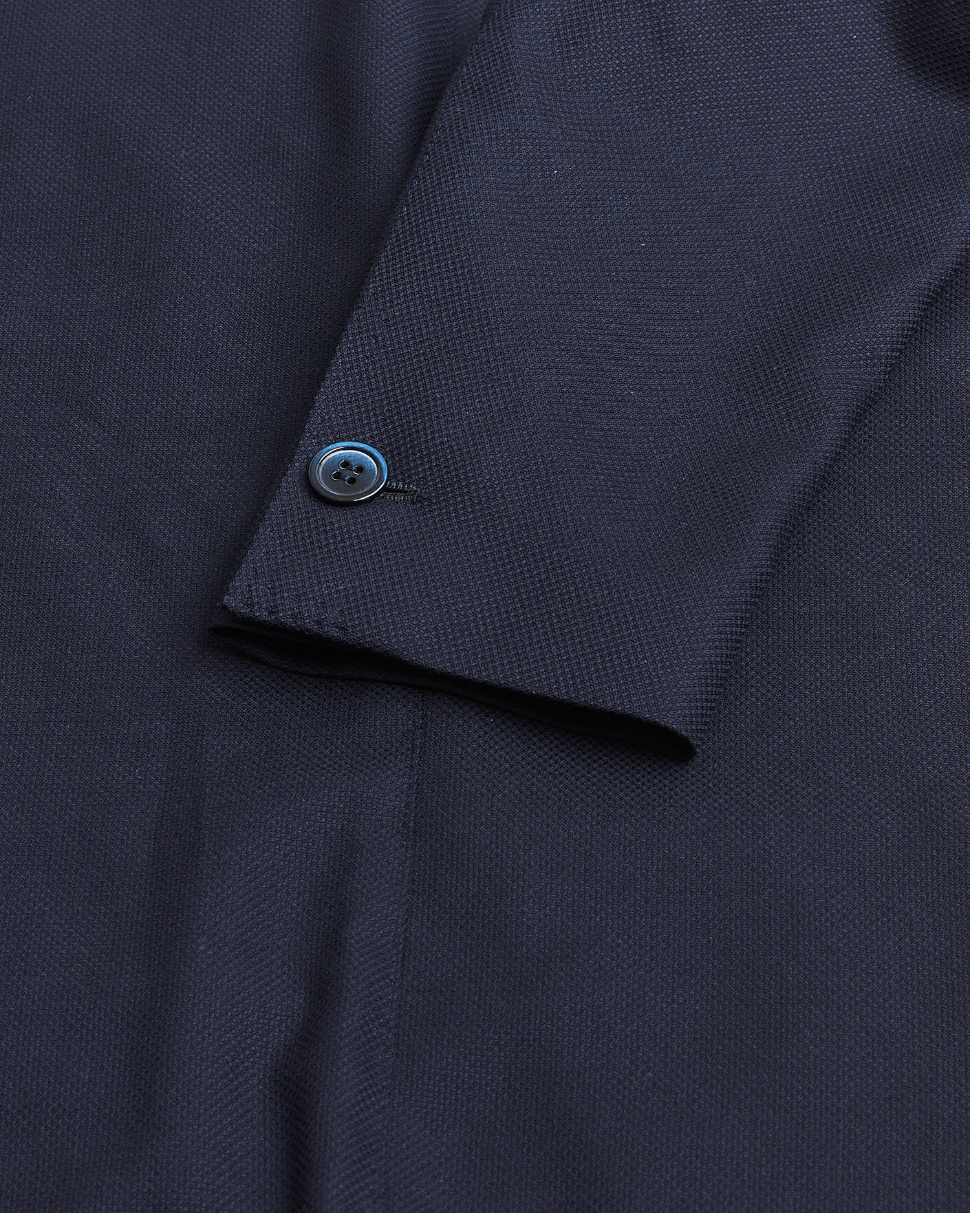 Herren | Pre-owned Sakkos | Pre-owned | Gabo Napoli Navy Hopsack Wool Blazer 50