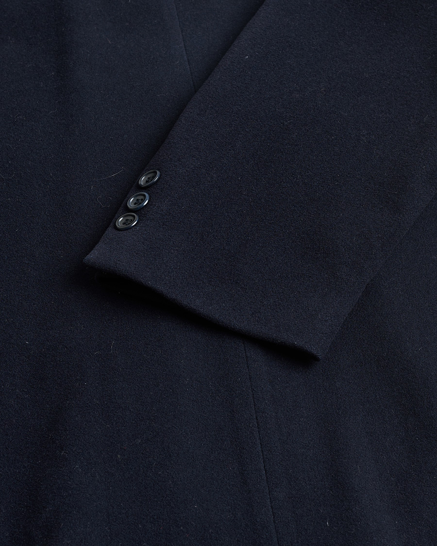 Herren | Pre-owned Sakkos | Pre-owned | BOSS Vintage Cashmere Blend Blazer Navy 48