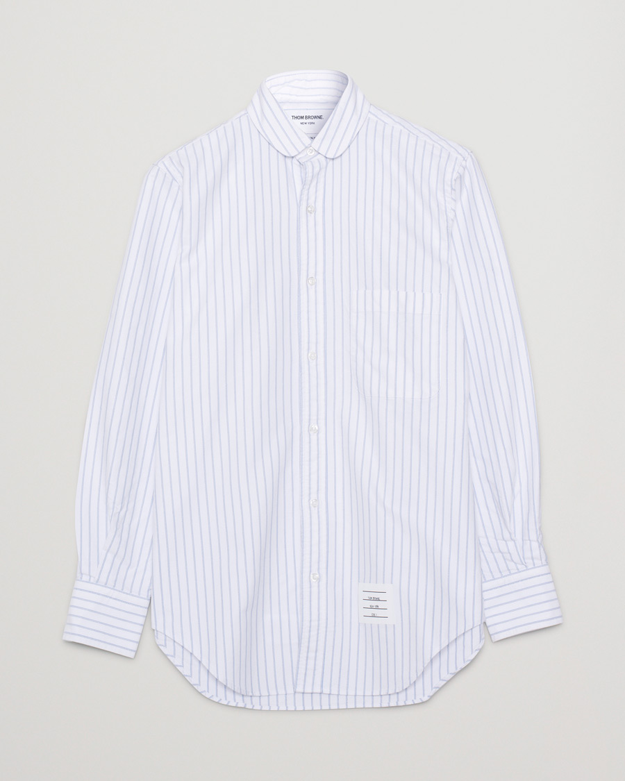 Herren | Hemden | Pre-owned | Thom Browne Oxford Pinstripe Shirt Light Blue