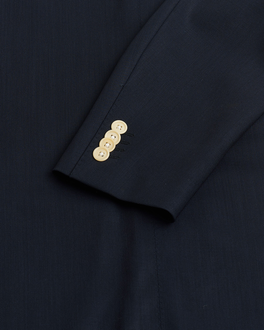 Herren | Pre-owned Sakkos | Pre-owned | Corneliani Wool Hopsack Blazer Navy 48