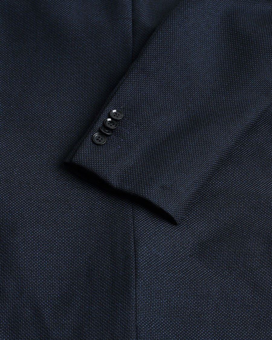 Herren | Ring Jacket Four Season Wool Balloon Blazer Navy 52 | Pre-owned | Ring Jacket Four Season Wool Balloon Blazer Navy 52