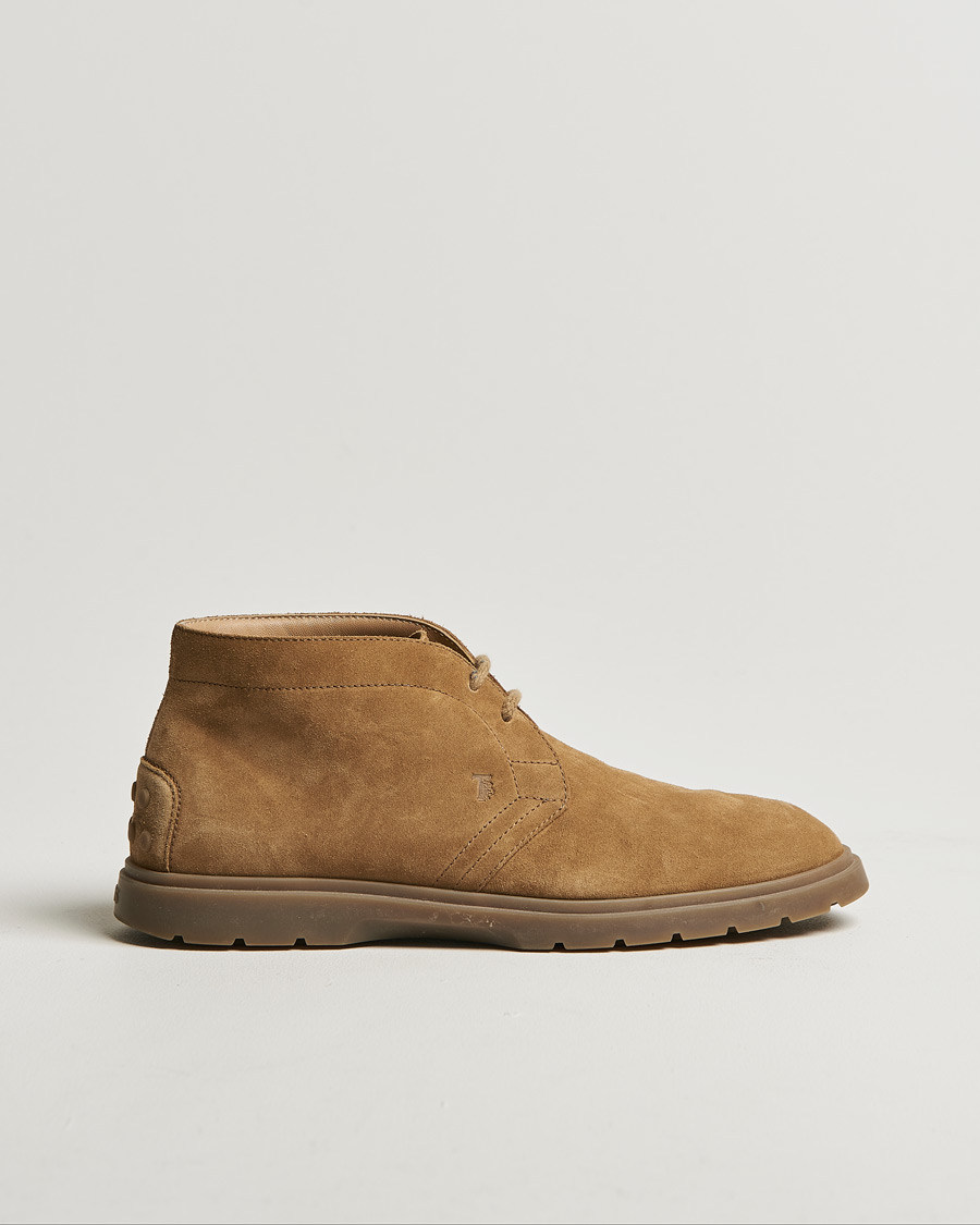 Herren | Boots | Pre-owned | Tod's Polacchino Chukka Boots Brown Suede