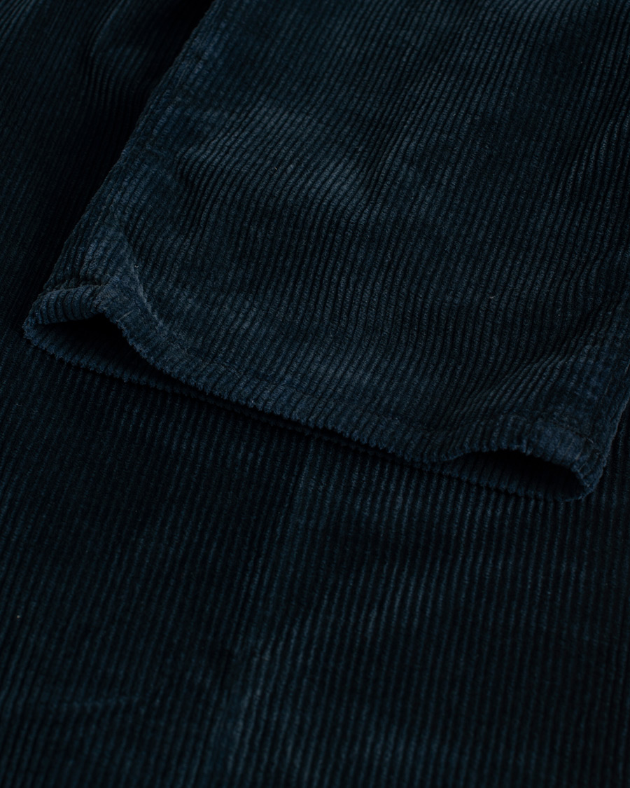 Herren | Hosen | Pre-owned | Incotex Slim Fit Leisure Cord Slacks Navy