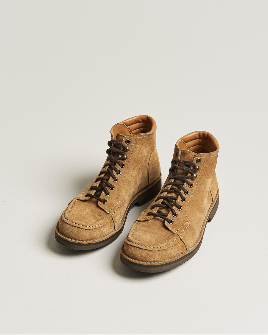 Herren | Fracap Otto Boot Camel Suede | Pre-owned | Fracap Otto Boot Camel Suede