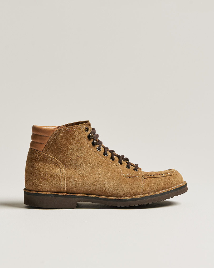 Herren | Fracap Otto Boot Camel Suede | Pre-owned | Fracap Otto Boot Camel Suede